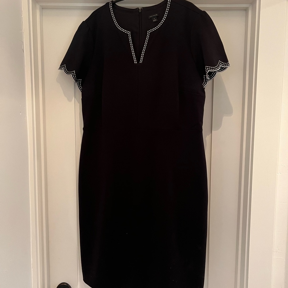 Black Ann Taylor dress
